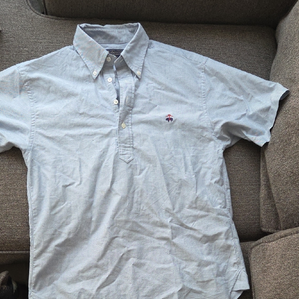 Brooks Brothers Pale Blue Casual Button Down Shirt